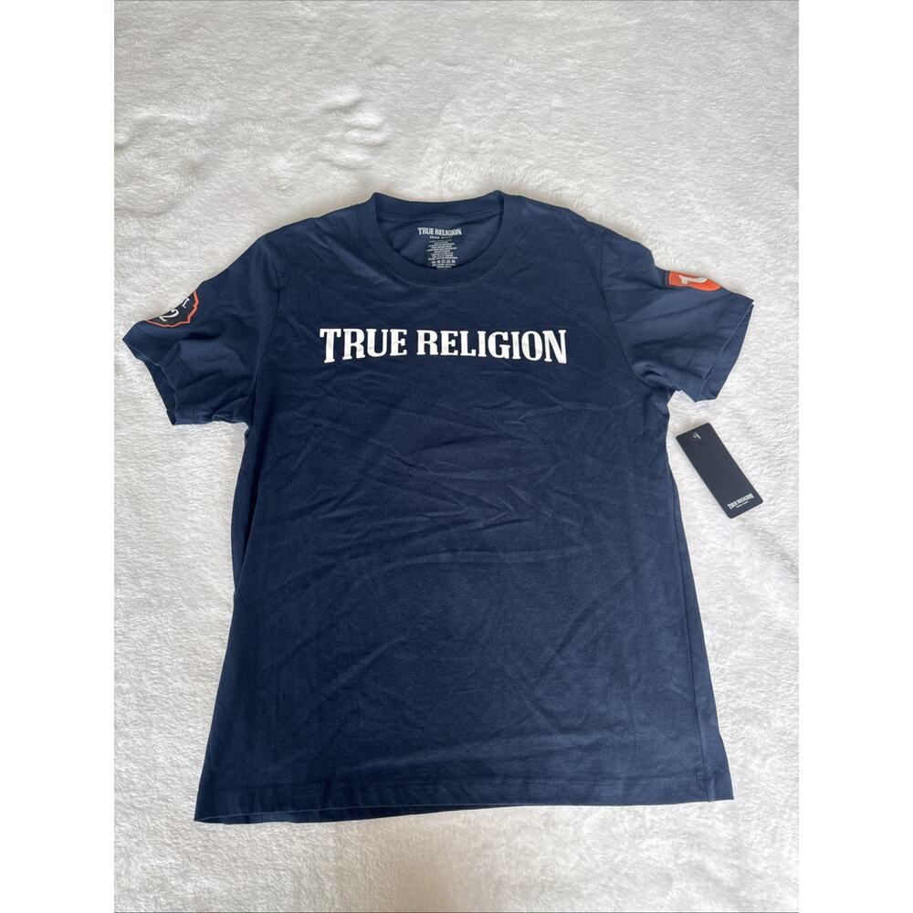 True Religion Dark Blue T Shirt Men L NWT